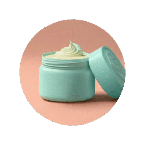 pot de crème de tthé vert